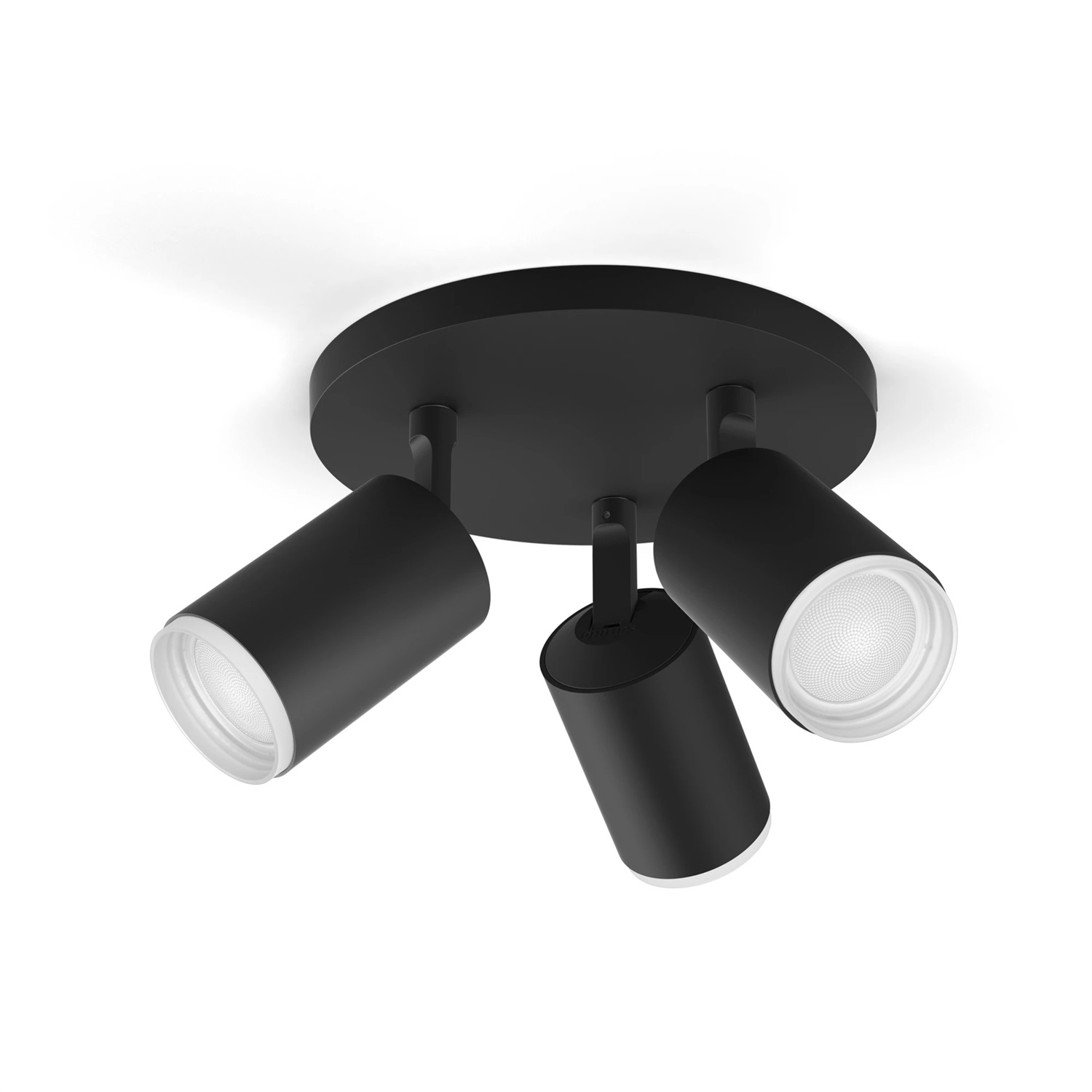 Philips Hue White & Color Ambiance Fugato Faretto GU10 4x350lm Dimmerabile RGBW Controllo App e Compatibile con Alexa