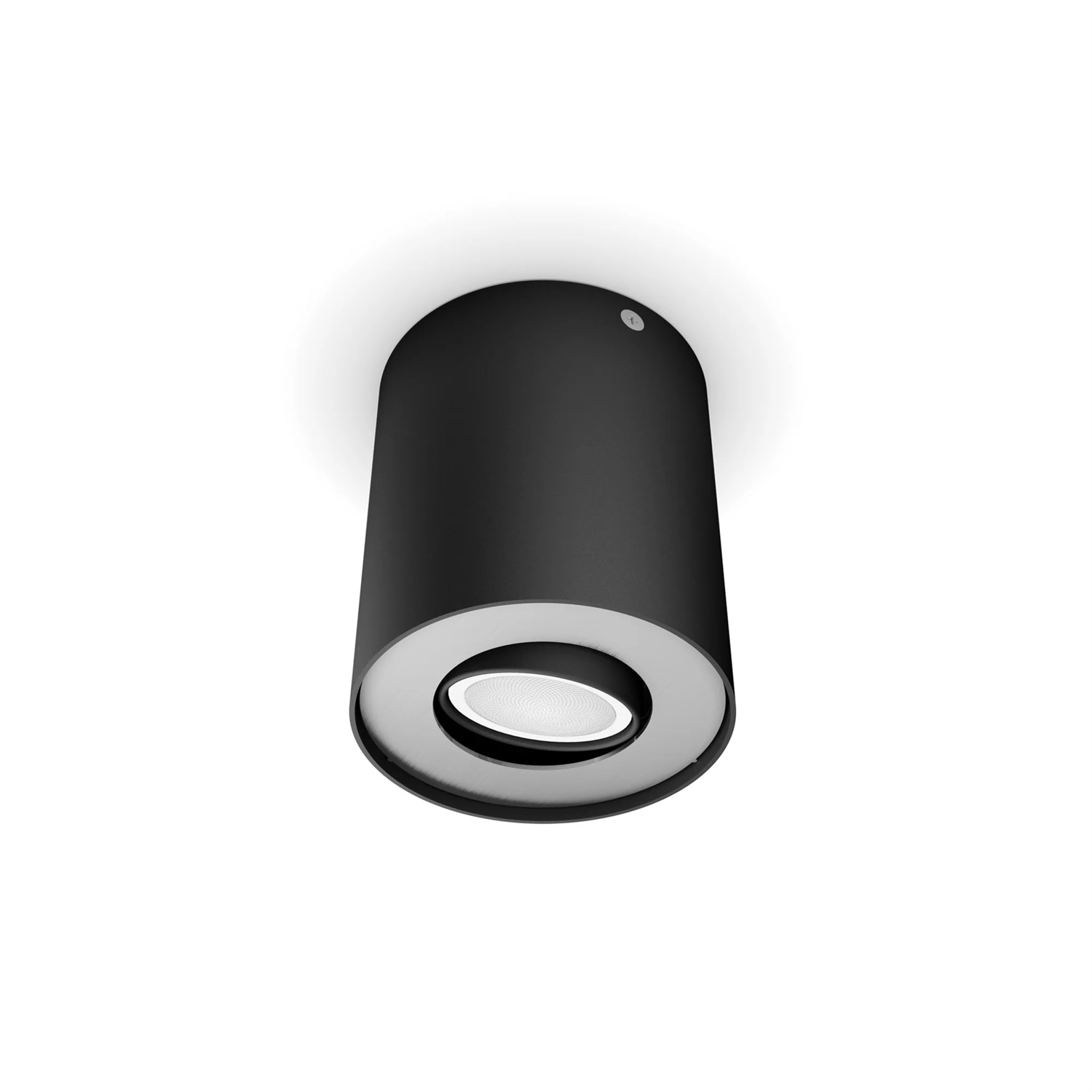 Philips Hue White Ambiance Pillar - Faretto singolo Smart LED Nero, GU10, Dimmerabile, Orientabile, Controllo tramite App