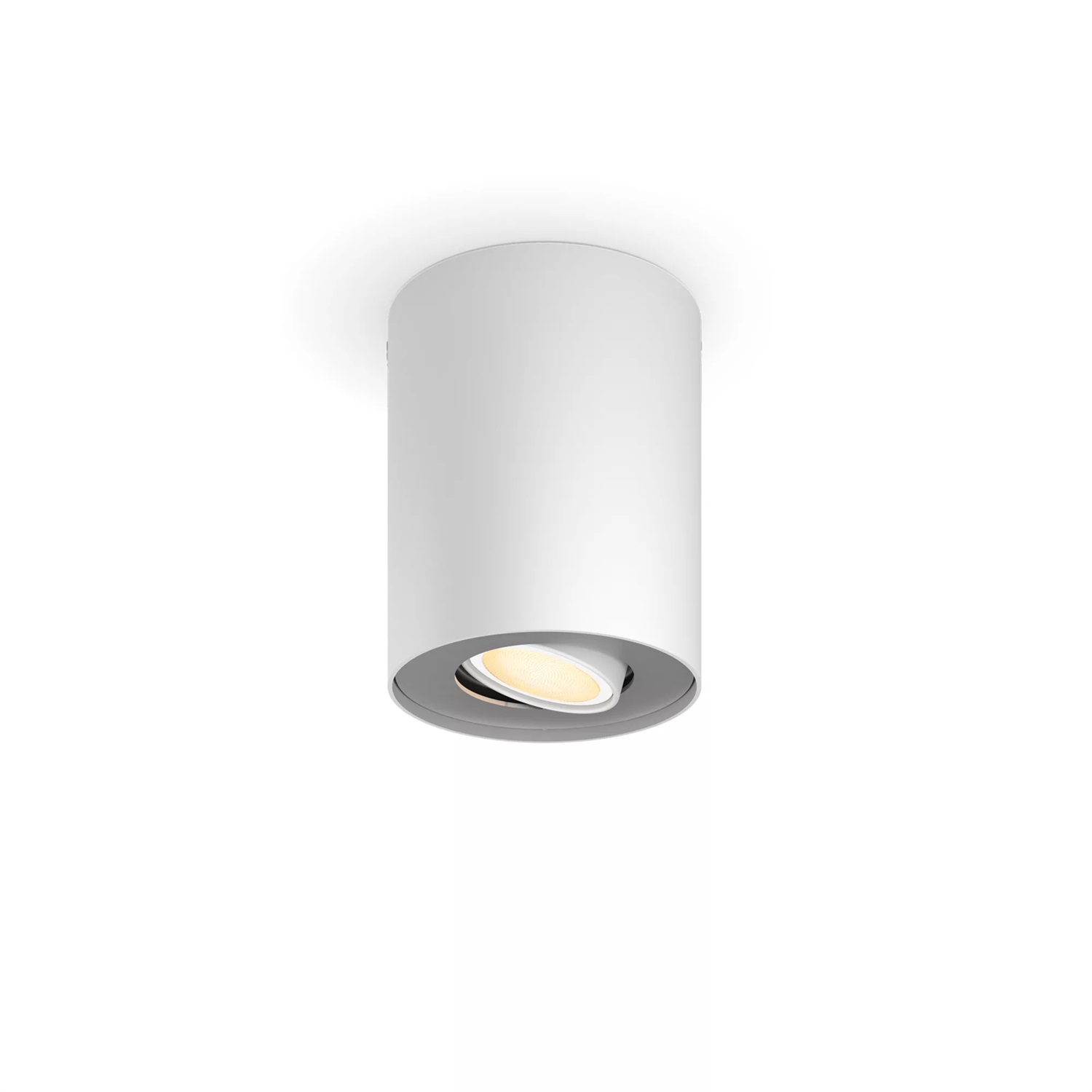 Philips Hue White Ambiance Pillar - Faretto singolo Smart LED Bianco, Dimmerabile, Controllo App e Vocale, 4,2 W