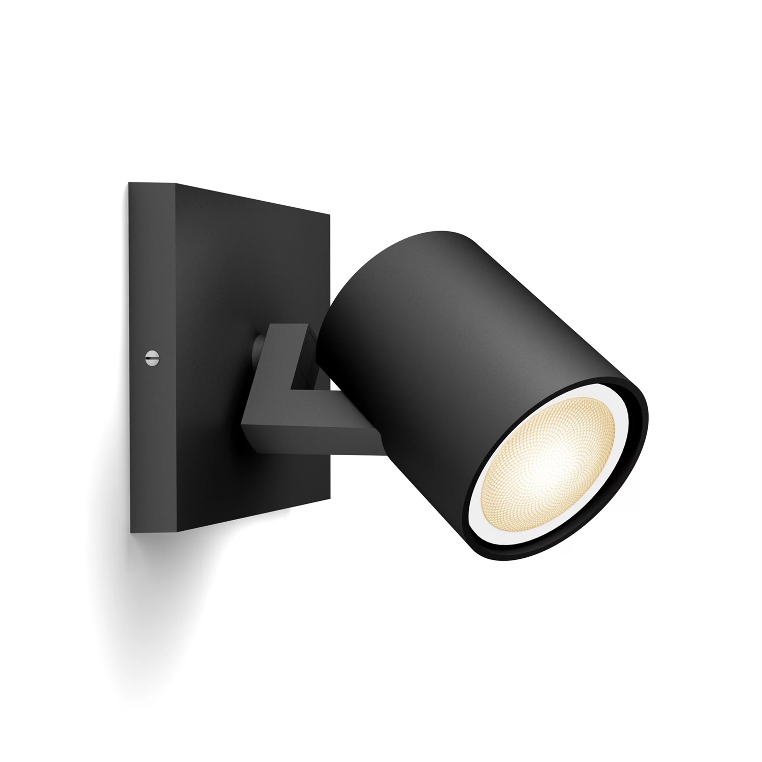 Philips Hue White Ambience Runner - Faretto singolo Smart LED Nero, GU10, 4,2 W, Dimmerabile, Controllo App e Vocale
