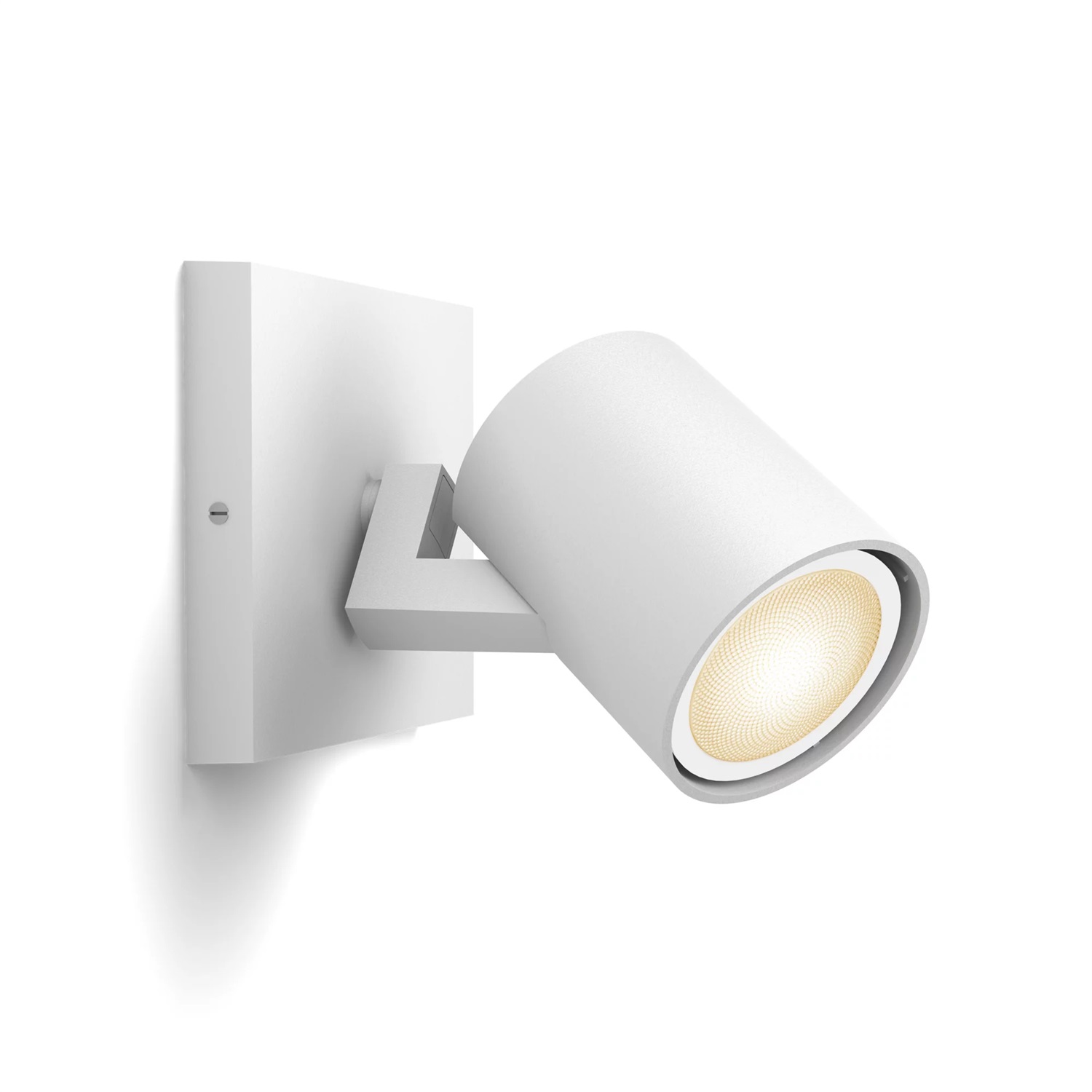 Philips Hue White Ambiance Runner Faretto Bianco con Lampadina LED GU10 da 5W e Interruttore Dimmer, Dimmerabile, Controllabile tramite App e Bluetooth