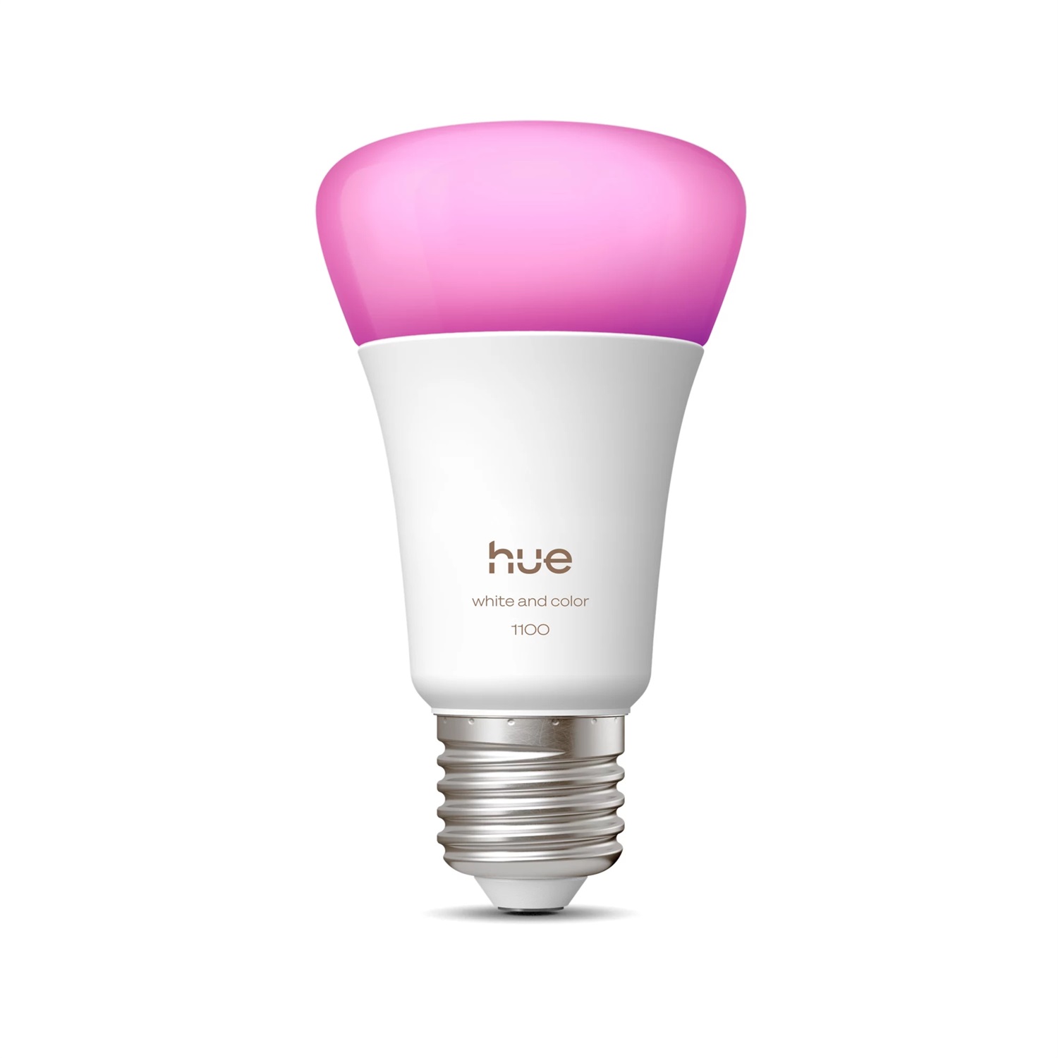 Philips Hue A60 - Lampadina LED Smart E27, 8,1 W, 1100 lumen, Luce Bianca e Colorata, Compatibile con Alexa e Google Assistant