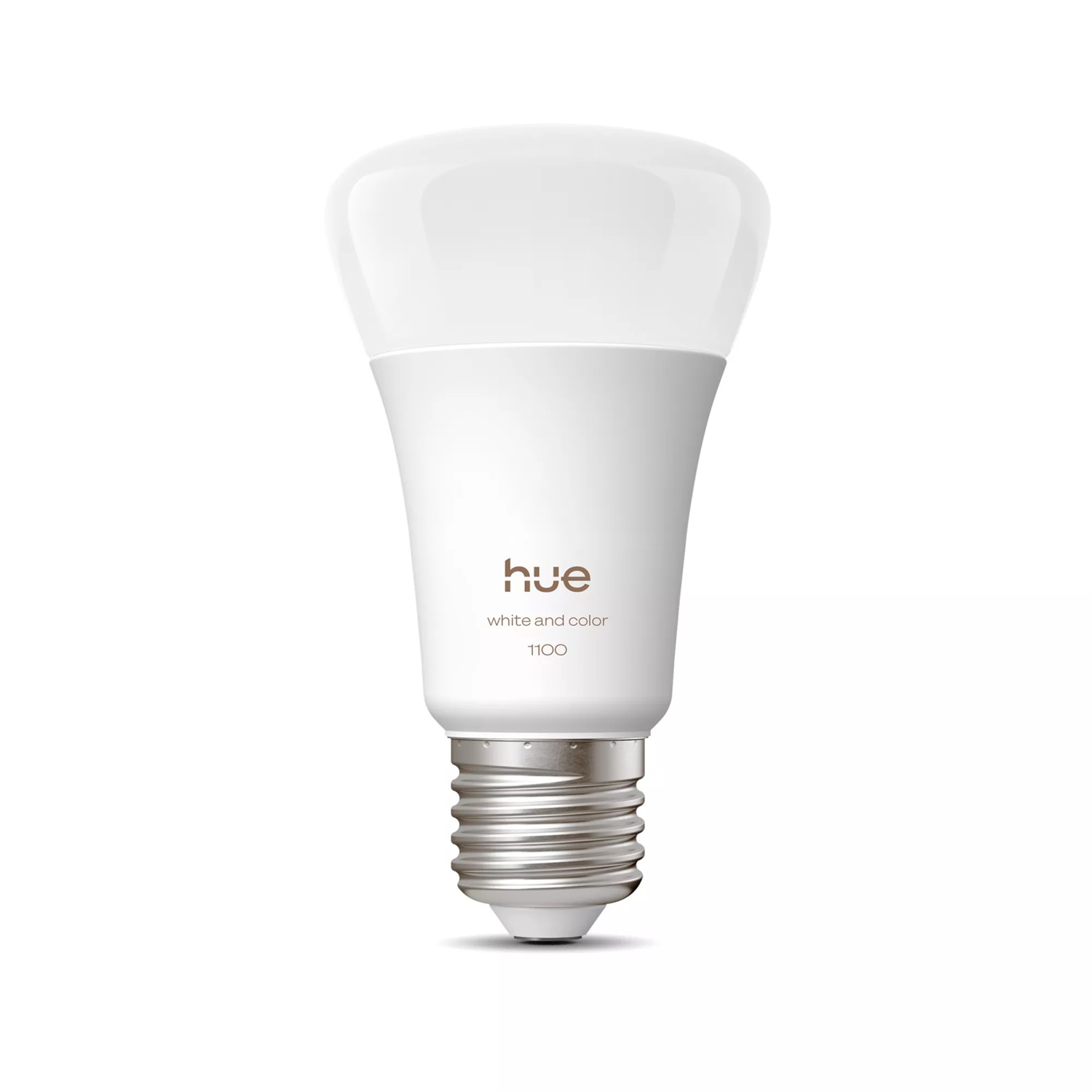 Philips Hue A60 - Lampadina LED Smart E27, 8,1 W, 1100 lumen, Luce Bianca e Colorata, Compatibile con Alexa e Google Assistant