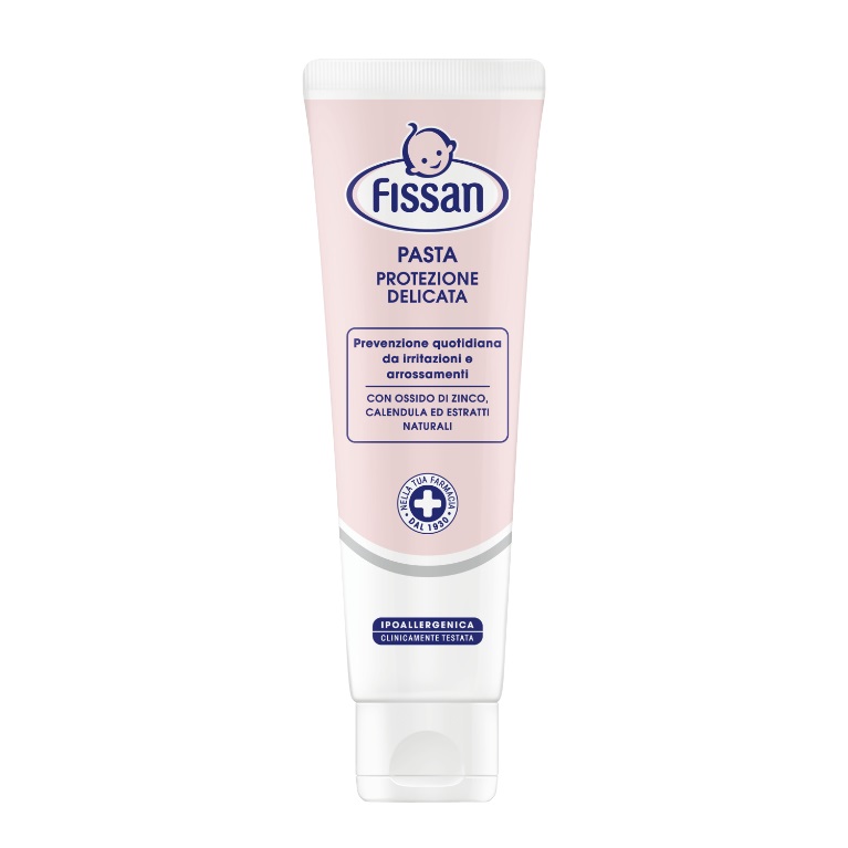 Fissan Pasta di Protezione Delicata 100 ml con Ossido di Zinco ed Estratti di Camomilla - Previene Arrossamenti e Irritazioni