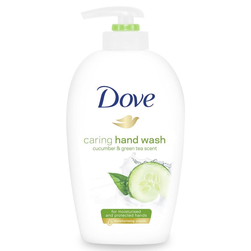 Dove Sapone Liquido Mani Go Fresh 250 ml - Idratante e Rinfrescante con Profumo di Tè Verde e Cetriolo