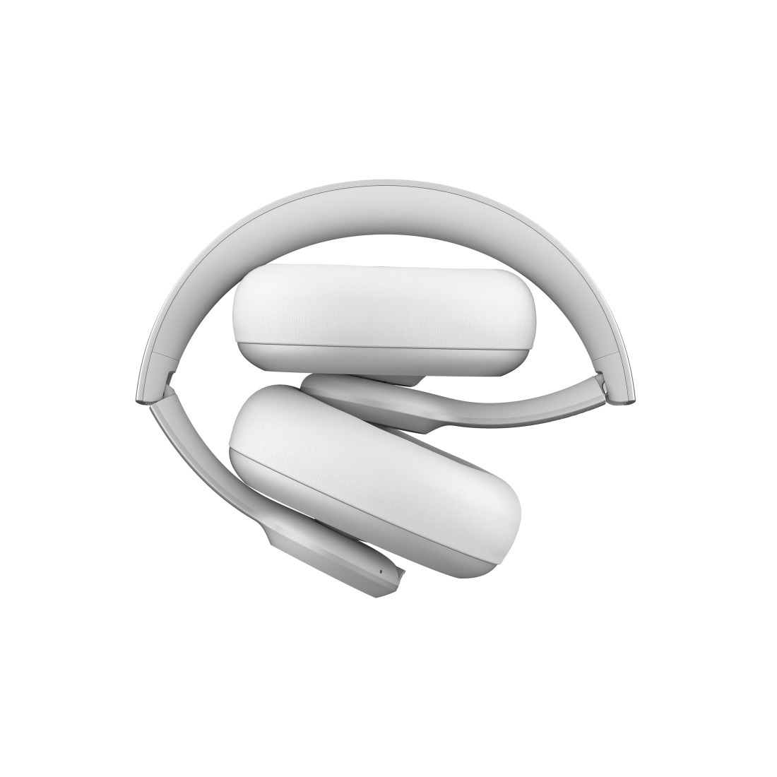 Fresh 'n Rebel Clam Ace - Cuffie Over Ear Bluetooth con Cancellazione Attiva del Rumore, 60 Ore di Riproduzione, Microfono ENC, Ricarica Rapida, Grigio Ghiaccio