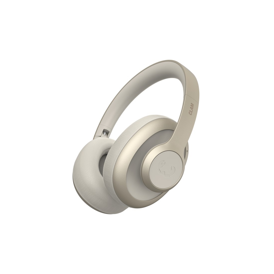Fresh 'n Rebel Clam Ace - Cuffie Over-Ear Bluetooth con Cancellazione Attiva del Rumore, 60 Ore di Riproduzione, Microfono ENC, Ricarica Rapida, Silky Sand