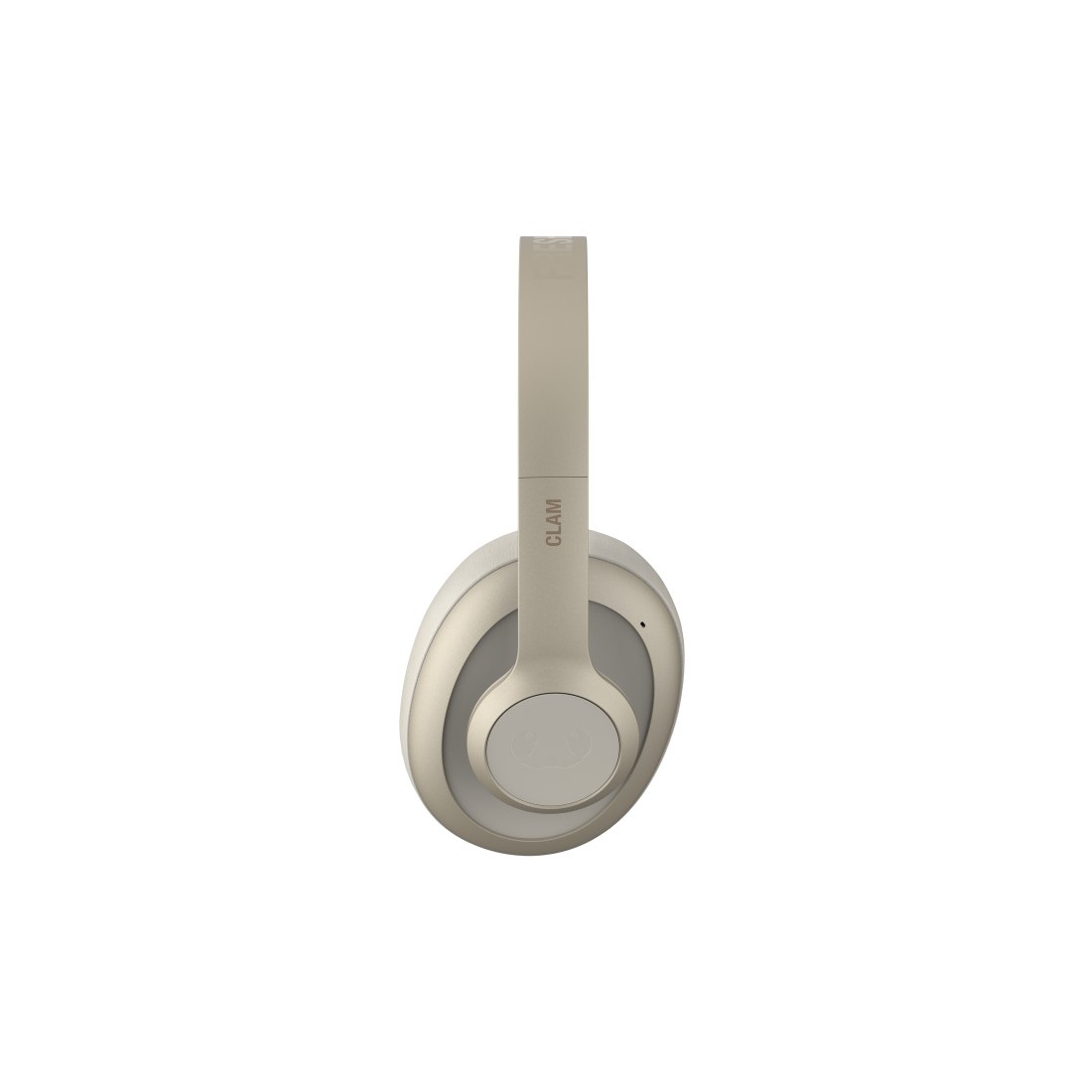 Fresh 'n Rebel Clam Ace - Cuffie Over-Ear Bluetooth con Cancellazione Attiva del Rumore, 60 Ore di Riproduzione, Microfono ENC, Ricarica Rapida, Silky Sand
