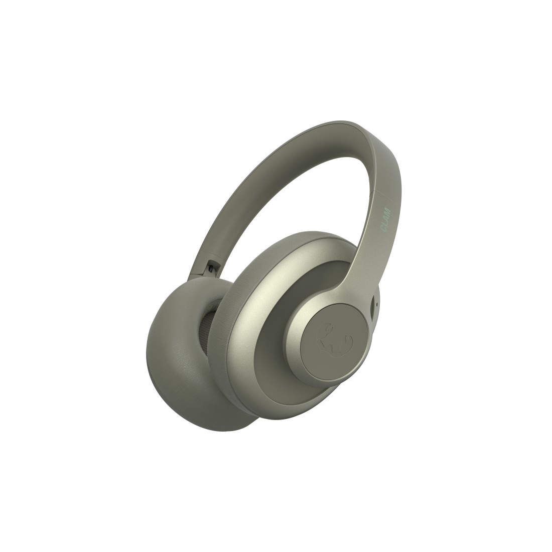 Fresh 'n Rebel Clam Ace - Cuffie Bluetooth Over Ear con cancellazione attiva del rumore, 60 ore di autonomia, microfono ENC e ricarica rapida (Verde)