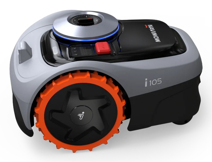 Segway SGW001 Tagliaerba Robotizzato Wi-Fi e Bluetooth, Area di Taglio fino a 500 m², Larghezza di Taglio 18 cm, Altezza Regolabile da 2 a 6 cm, Impermeabile