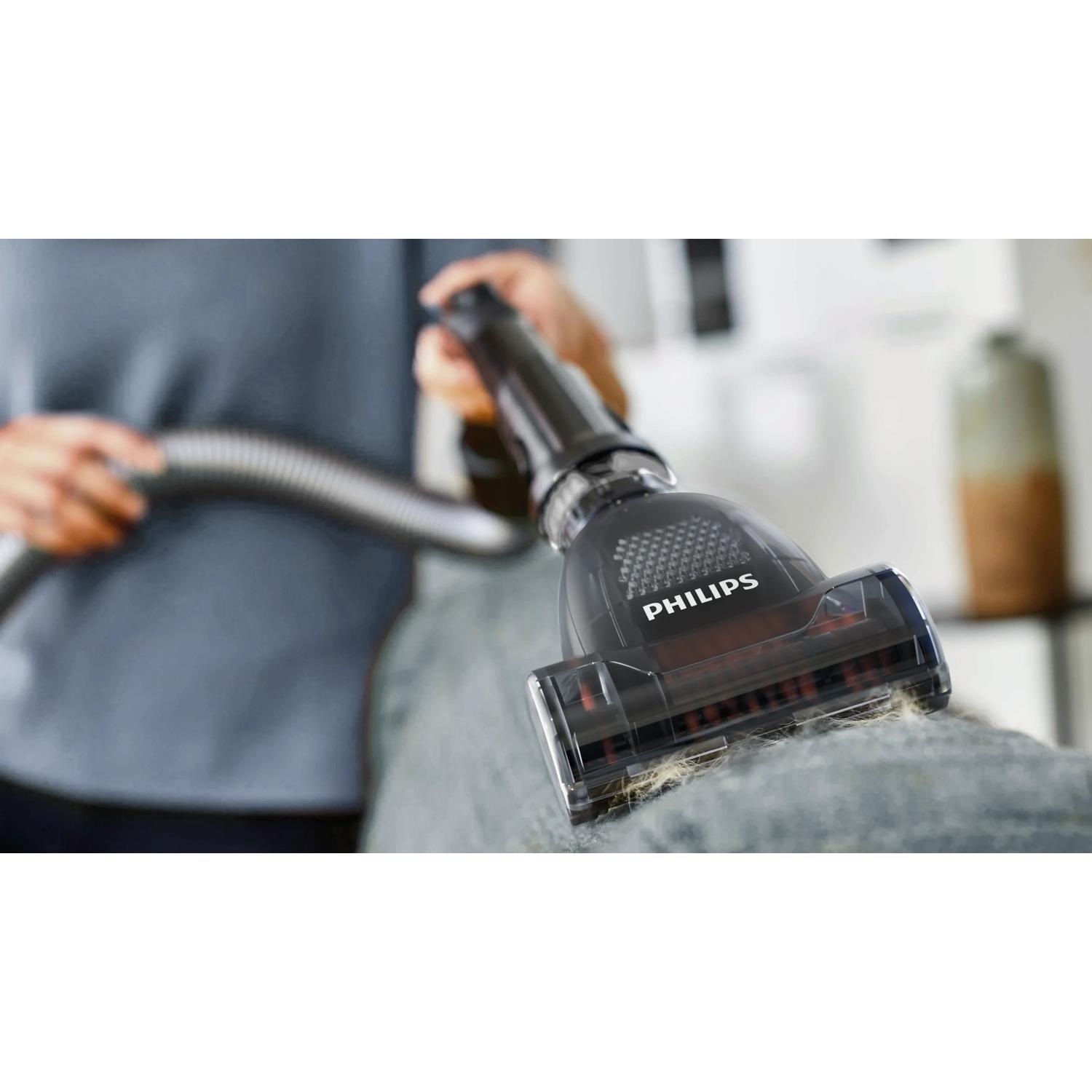 Philips 5000 Series FC9557/09 Aspirapolvere Senza Sacco - 900 W, Tecnologia PowerCyclone 7, Filtro Allergy H13, Spazzola TriActive LED, Compatto e Leggero