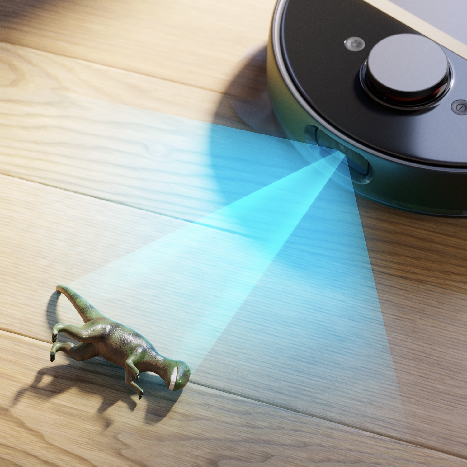 Philips HomeRun 7000 Series Aqua XU7100/01 Robot Aspirapolvere e Lavapavimenti con Potenza di Aspirazione 5000 Pa, Capacità 3L, Colore Nero e Oro