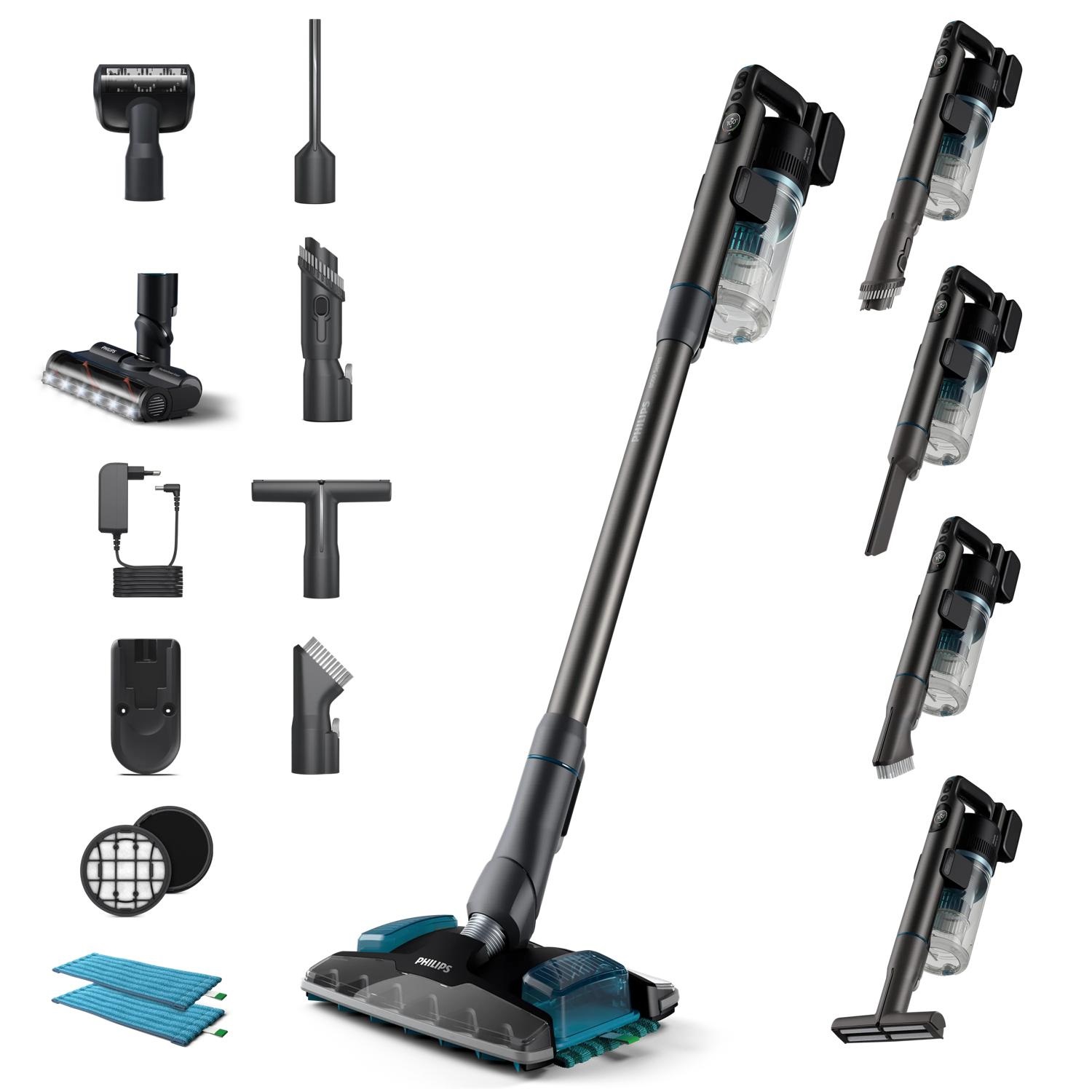 Philips 8000 Series XC8057/01 Aspirapolvere senza filo Complete con PowerCyclone 12