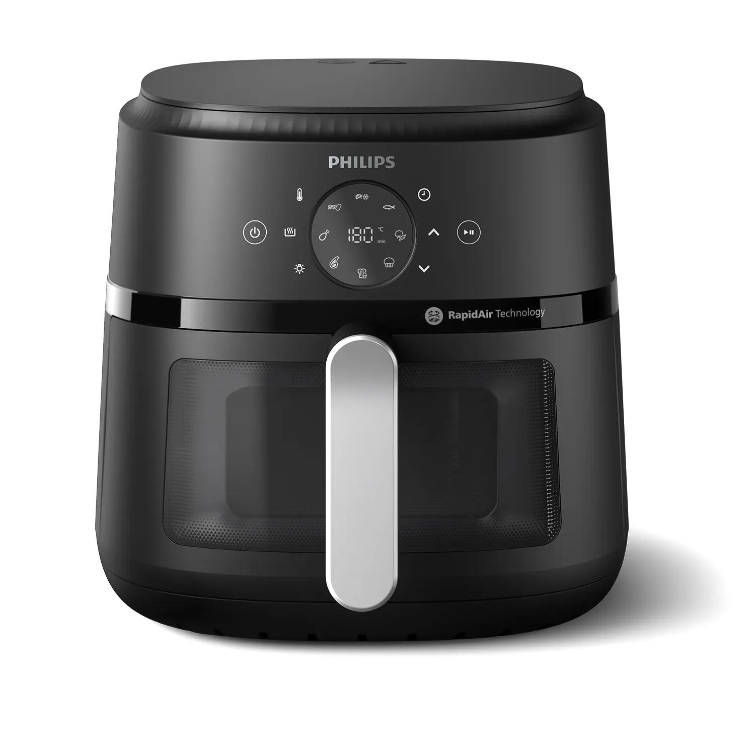 Philips 2000 series NA231/00 Airfryer 6.2 L, Friggitrice ad aria 13 in 1, 1700 W, Tecnologia RapidAir, App ricettario