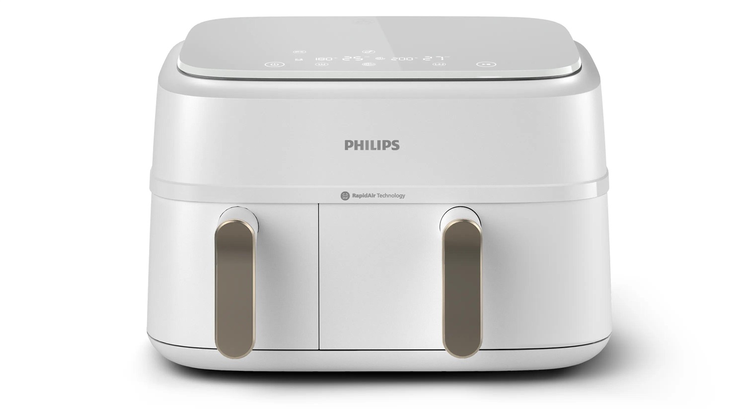 Philips 3000 Series NA353/10 Friggitrice ad Aria Doppio Cestello 9L 1.5kg 2750W con Tecnologia Rapid Air