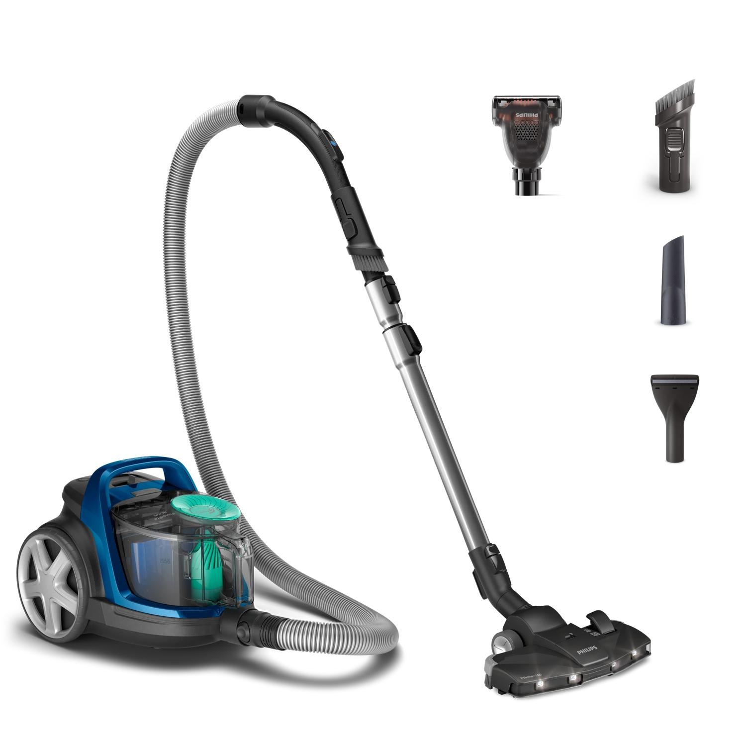 Philips Serie 5000 FC9557/09 Aspirapolvere senza sacco con tecnologia PowerCyclone 7 e spazzola TriActive LED