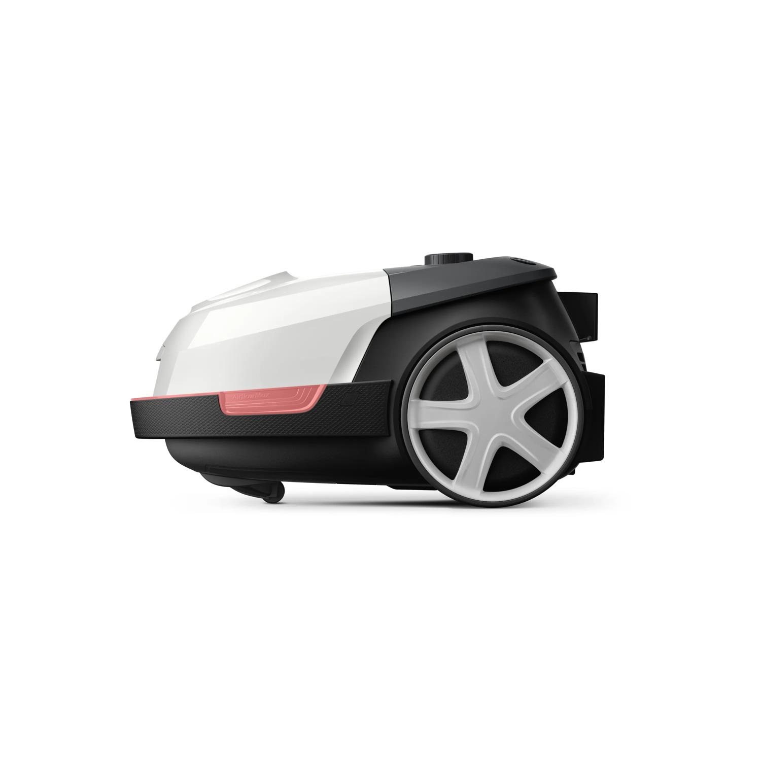 Philips Aspirapolvere a Traino con Sacco Serie 6000 XD6122/12 - 900 W, 4 L, Bianco Polare, Tecnologia AirflowMax e Spazzola LED TriActive