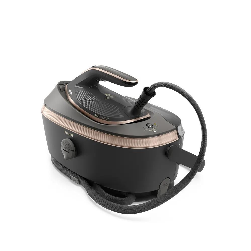 Philips PerfectCare Serie 8000 - Ferro Generatore di Vapore Potente con Tecnologia OptimalTEMP e Colpo Vapore 215g