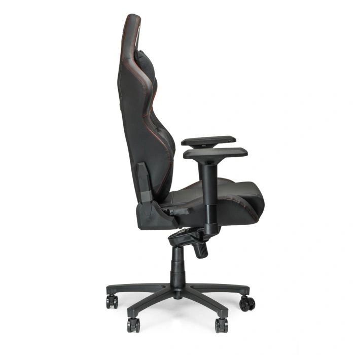 Ranqer Performance - Sedia da Gaming e Ufficio Ergonomica, Girevole 360°, Braccioli e Schienale Regolabili, Cuscini Rimovibili, Base Stabile in Nylon - Nero