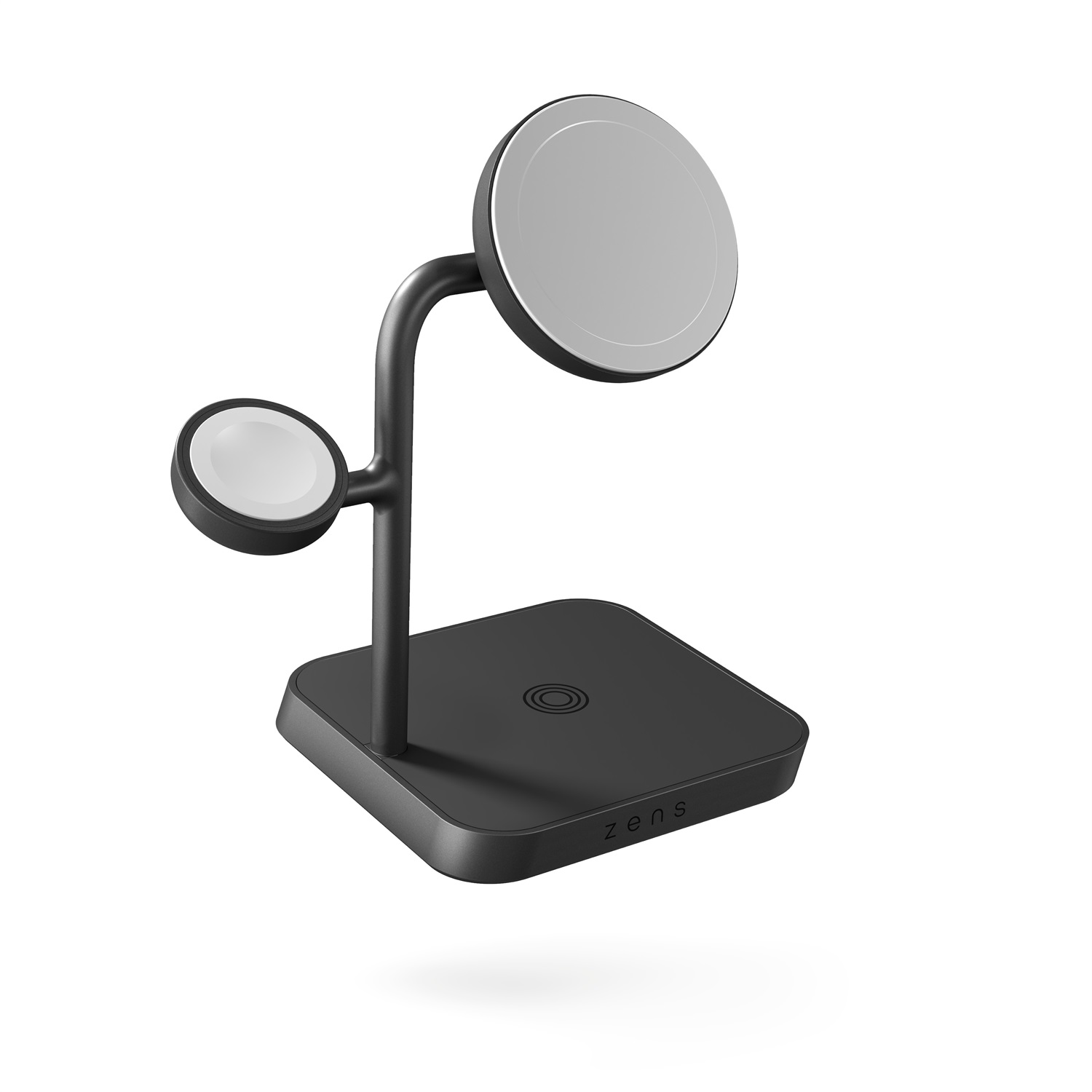 Zens ZEAPDC01/00 Caricabatterie Wireless Nero per Smartphone, Tablet, Orologi Intelligenti e Cuffie con Ricarica Rapida