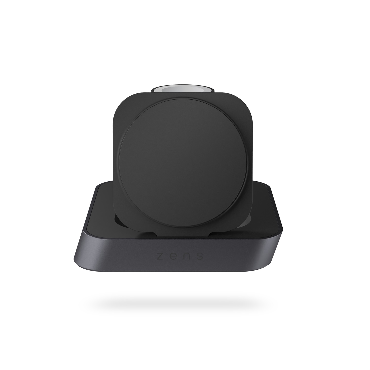 ZENS Nightstand Charger PRO 2 - Caricatore Wireless 15W 2in1 Compatibile con MagSafe e Qi2, Certificato Qi2, Adattatore da 20W incluso, Nero