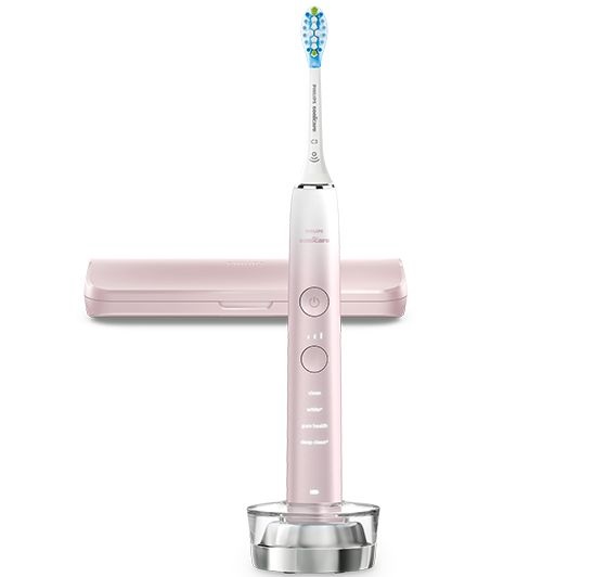 Philips Sonicare DiamondClean 9000 HX9911/84 - Spazzolino elettrico sonico ricaricabile con app, 4 modalità e 3 intensità