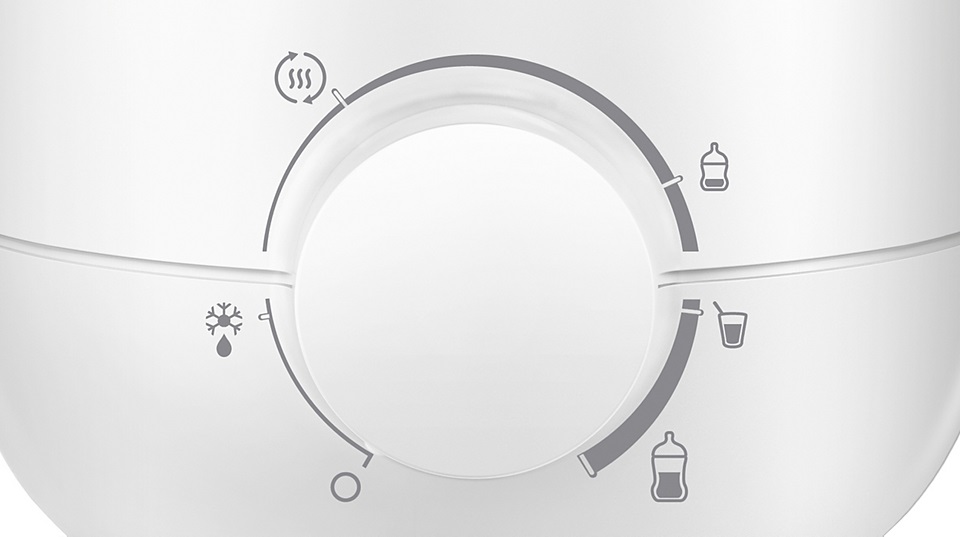 Philips Avent Scaldabiberon Elettrico Veloce - Riscaldamento Uniforme in 3 Minuti, Compatibile con Biberon di Diverse Marche