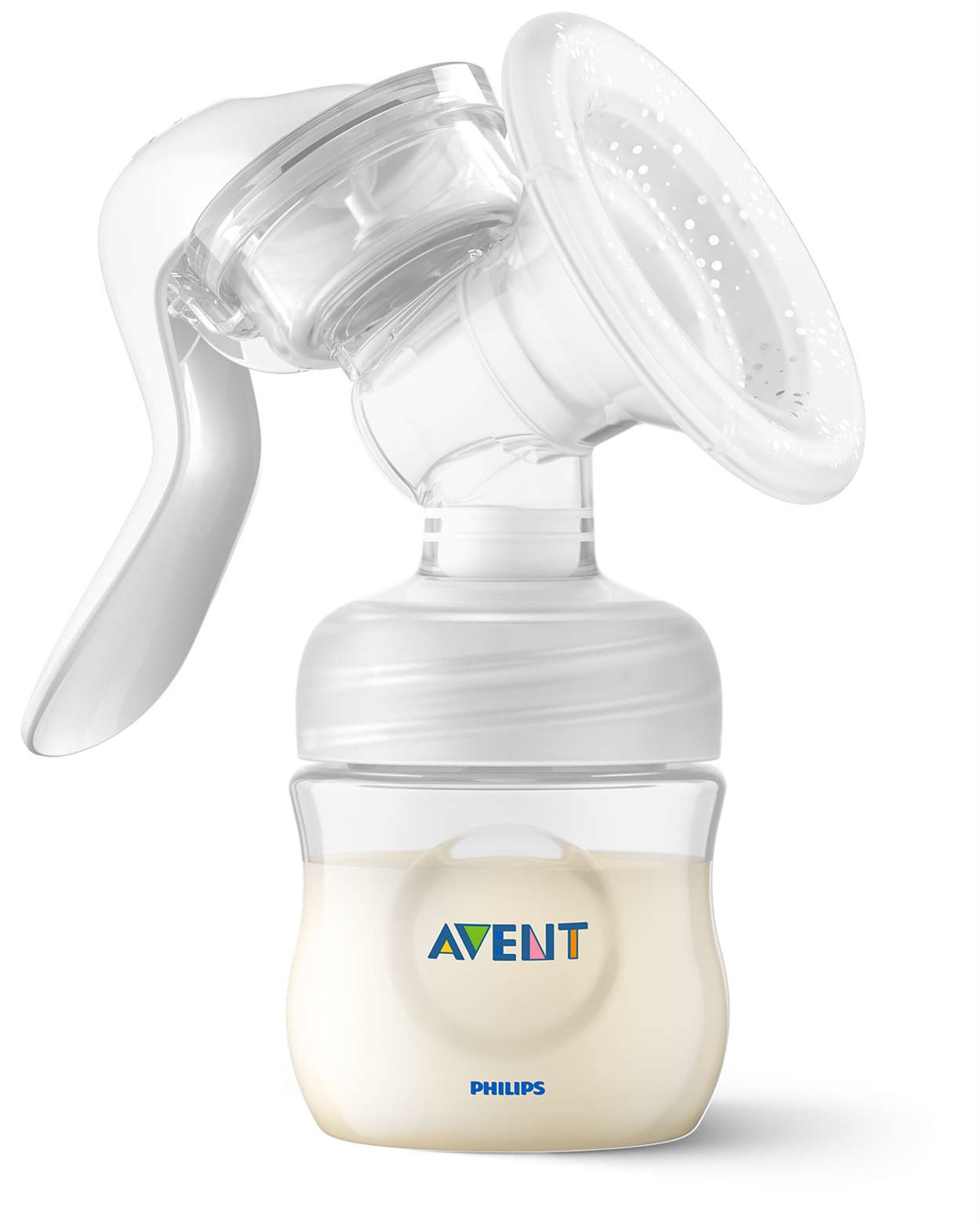 Philips Avent Tiralatte Manuale Natural SCF430/01 - Estrazione Confortevole e Senza BPA