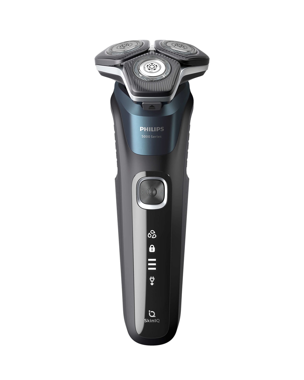 Philips SHAVER Series 5000 S5889/11 Rasoio Elettrico Wet & Dry con SteelPrecision Blades, Rotazione, Acciaio Inox, Colore Marrone, Autonomia 60 min