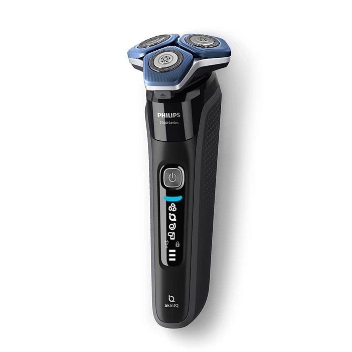 Philips SHAVER Series 7000 S7886/35 Rasoio Elettrico Wet & Dry con Tecnologia SkinIQ e SteelPrecision Blades