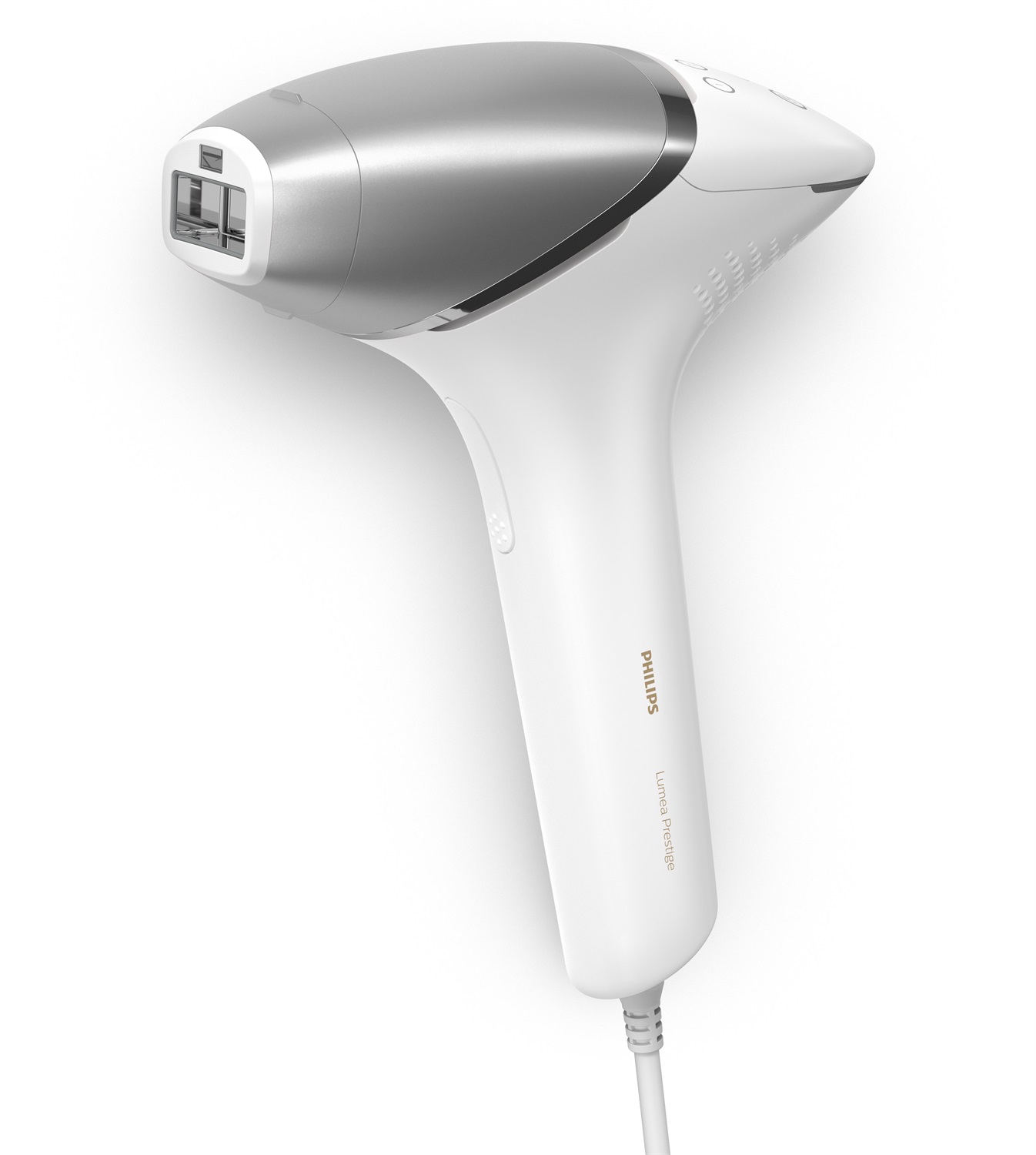 Philips Lumea Prestige BRI940/00 - Epilatore a Luce Pulsata IPL con Tecnologia SenseIQ, Colore Bianco, 5 Impostazioni di Luce, Tempo di Trattamento Gambe 8,5 min