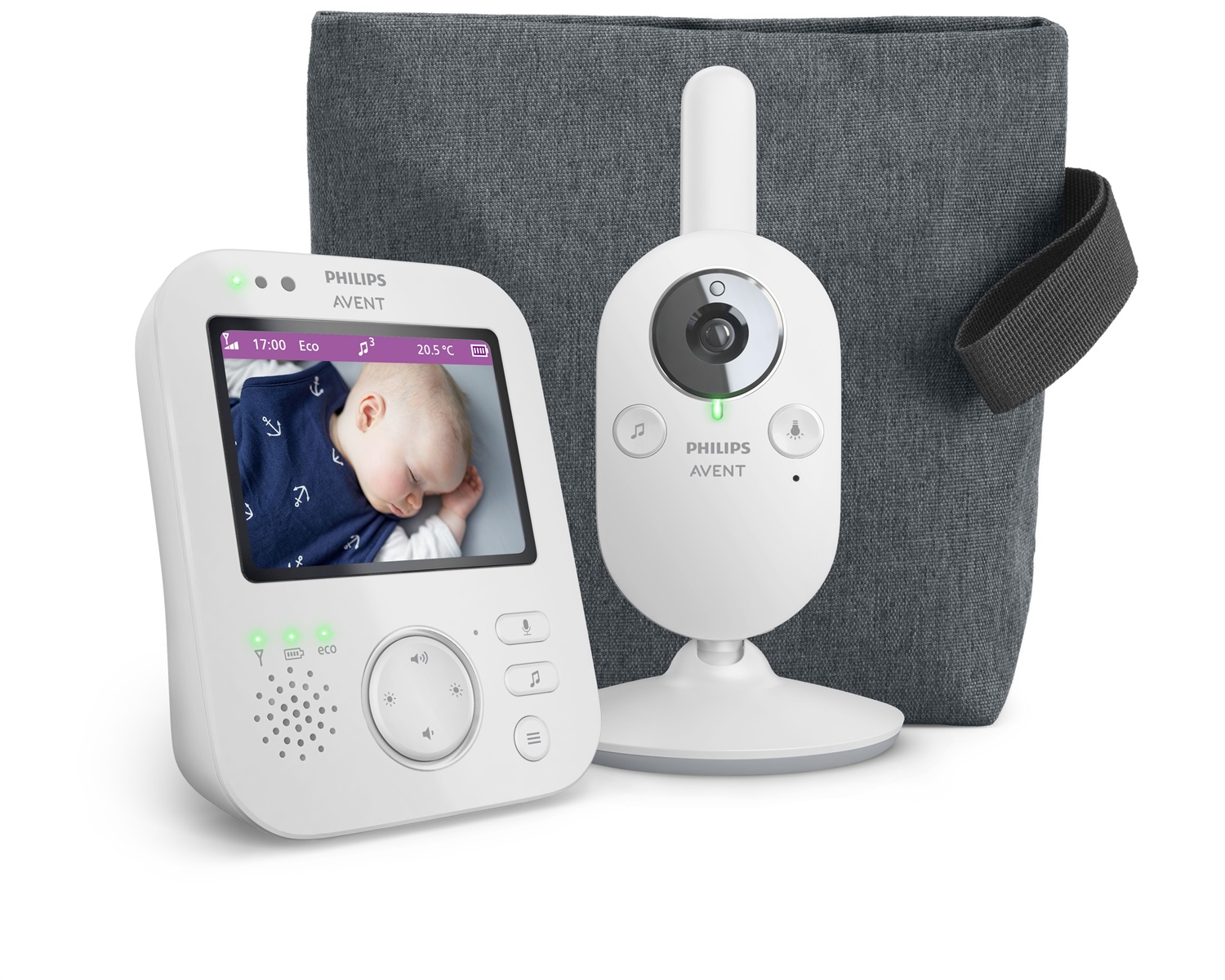 Philips AVENT Video Baby Monitor SCD892/26 Premium - Schermo 3,5