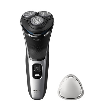 Philips S3143/00 Rasoio elettrico Wet & Dry 3000 Series con Testine Pivot & Flex 5D e Lame PowerCut