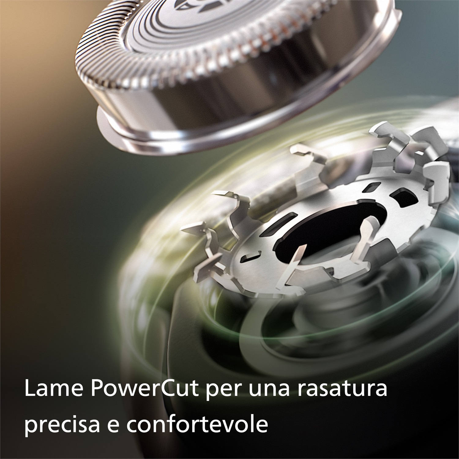 Philips Rasoio Elettrico Serie 3000X X3053/00 Wet & Dry per Uomo - Blu Cielo, Tecnologia SkinProtect, Rifinitore a Scomparsa, Design Ergonomico
