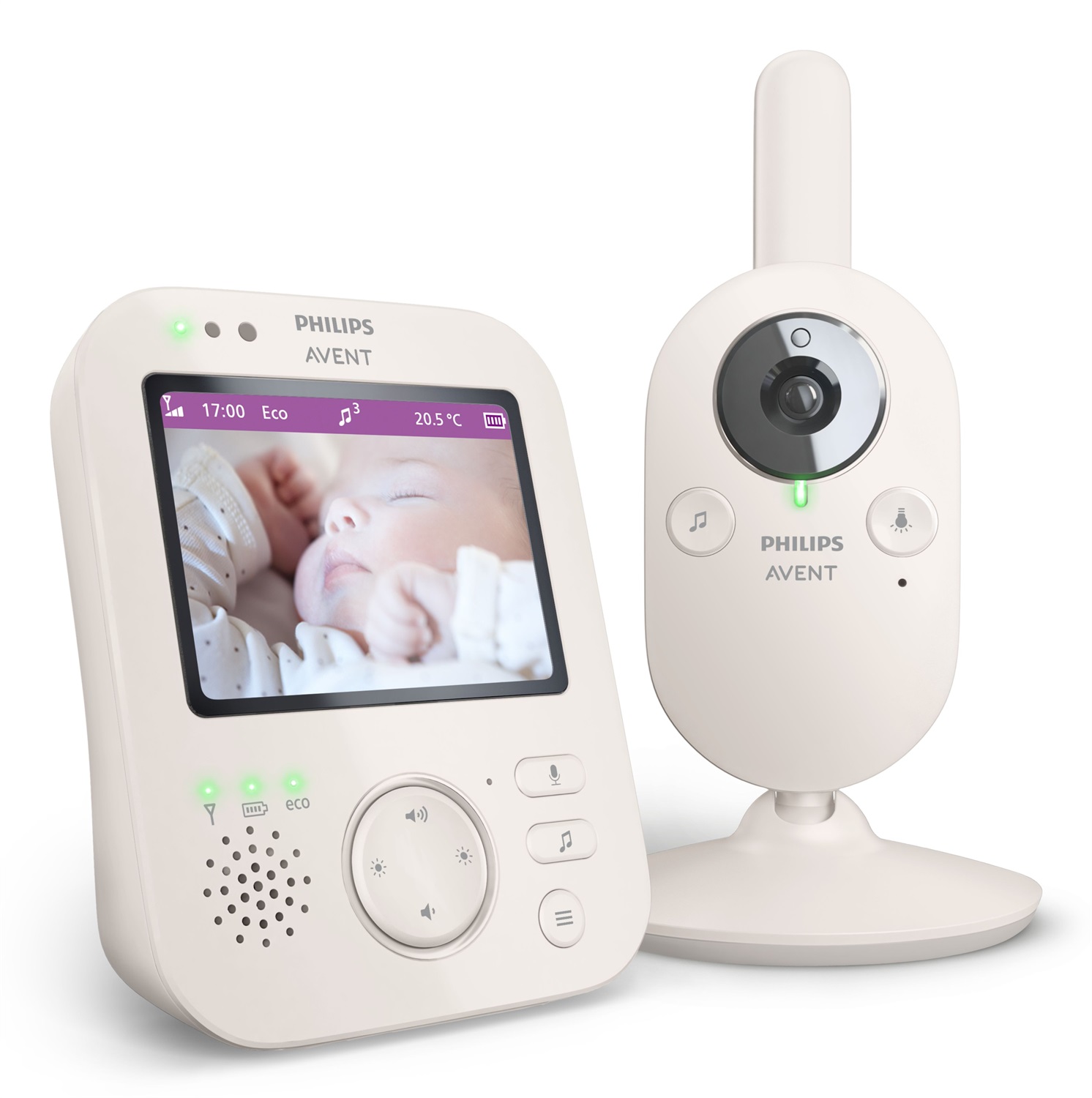 Philips Avent Baby Monitor SCD891/26 - Video-Babyphone Premium con Monitoraggio Audio e Video