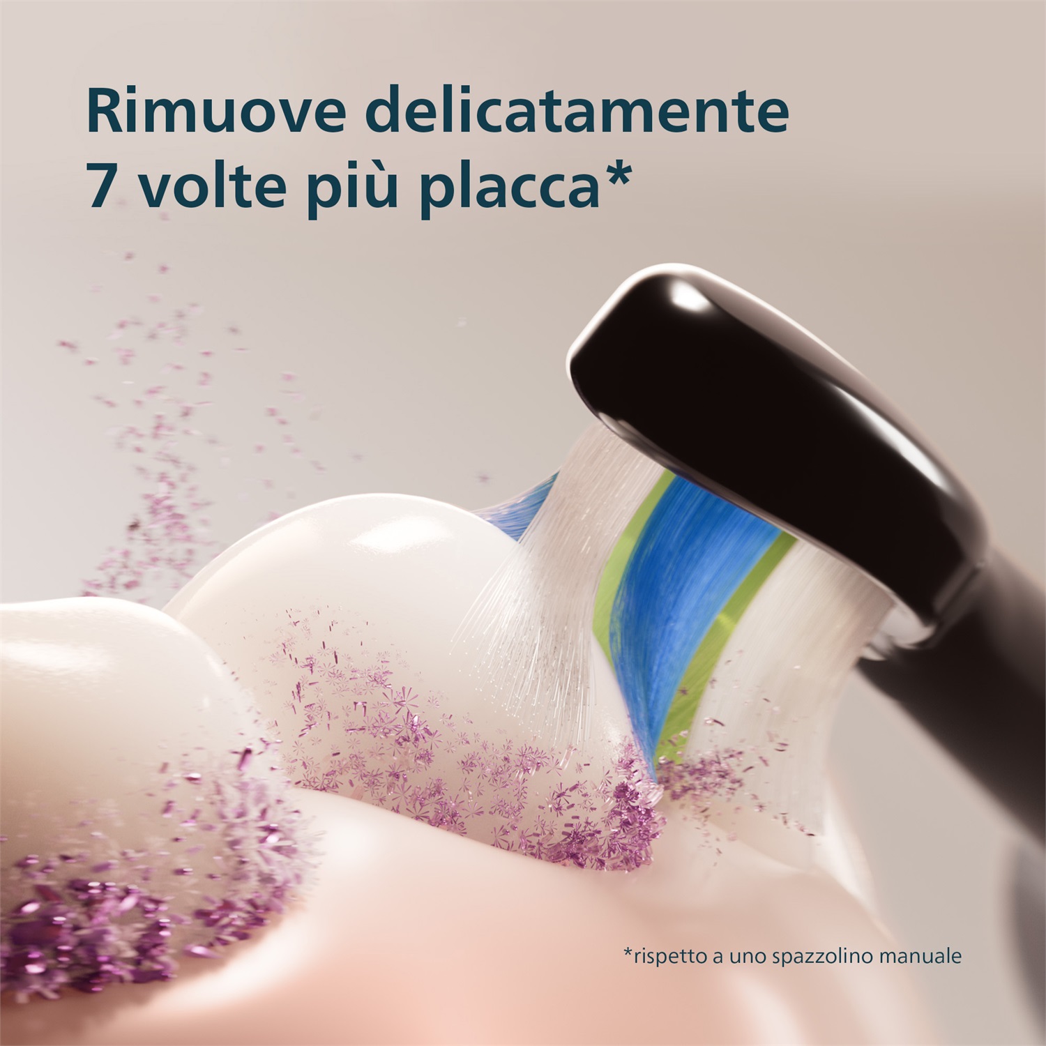Philips Sonicare 5500 - Spazzolino Elettrico Sonico per Igiene Orale Avanzata, Rimozione Placca e Denti Bianchi