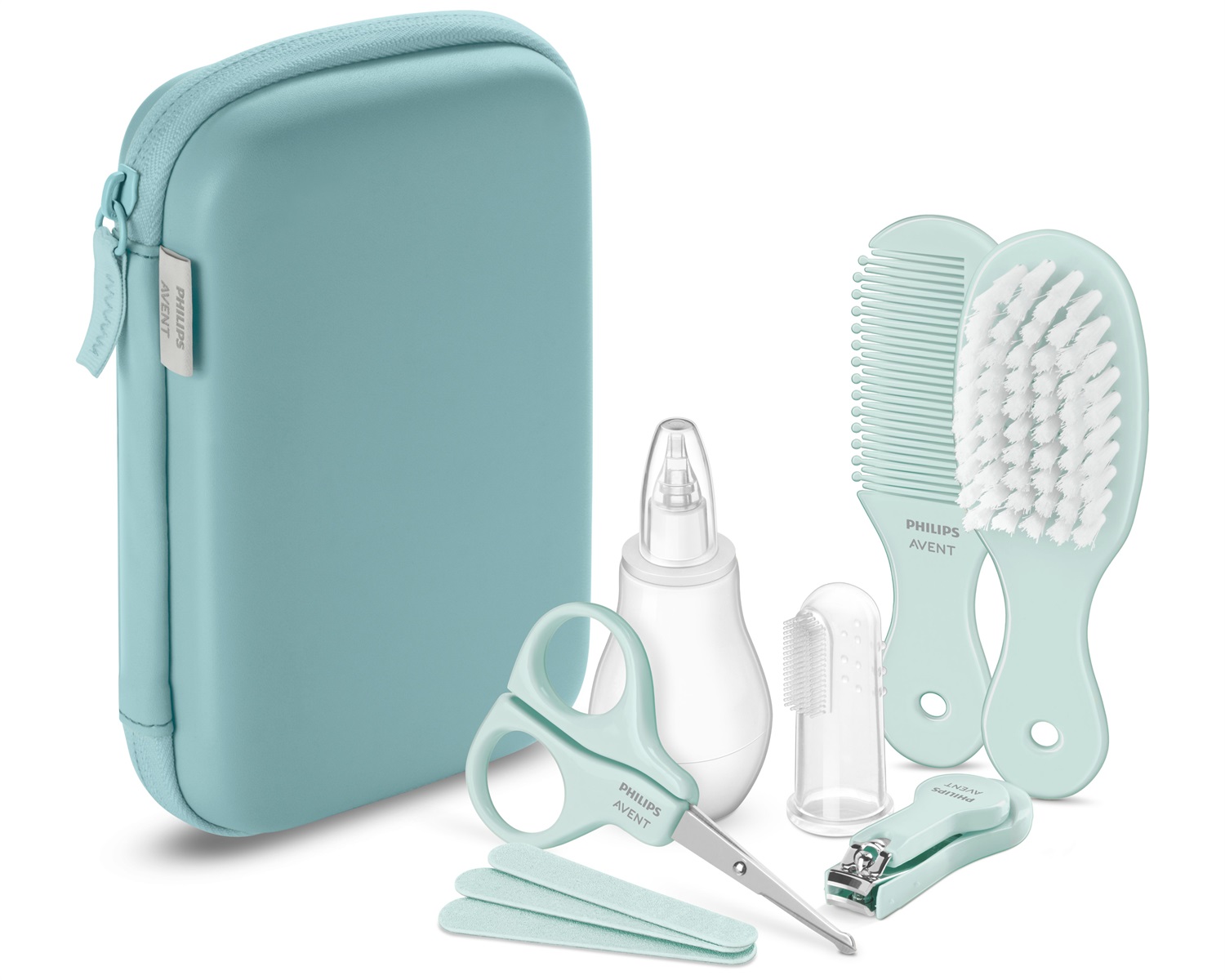 Philips Avent Set Cura Bambino - 7 Accessori Essenziali per la Cura e Igiene del Tuo Bambino