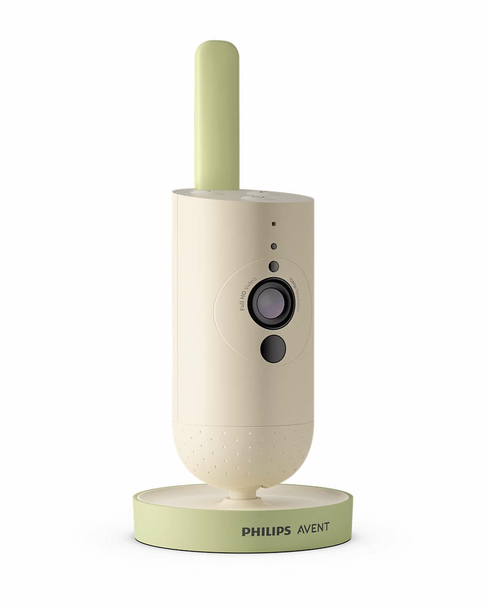 Philips AVENT Baby Monitor SCD643/26 - Videocamera connessa, audio bidirezionale, visione notturna, zoom x2, crittografia sicura