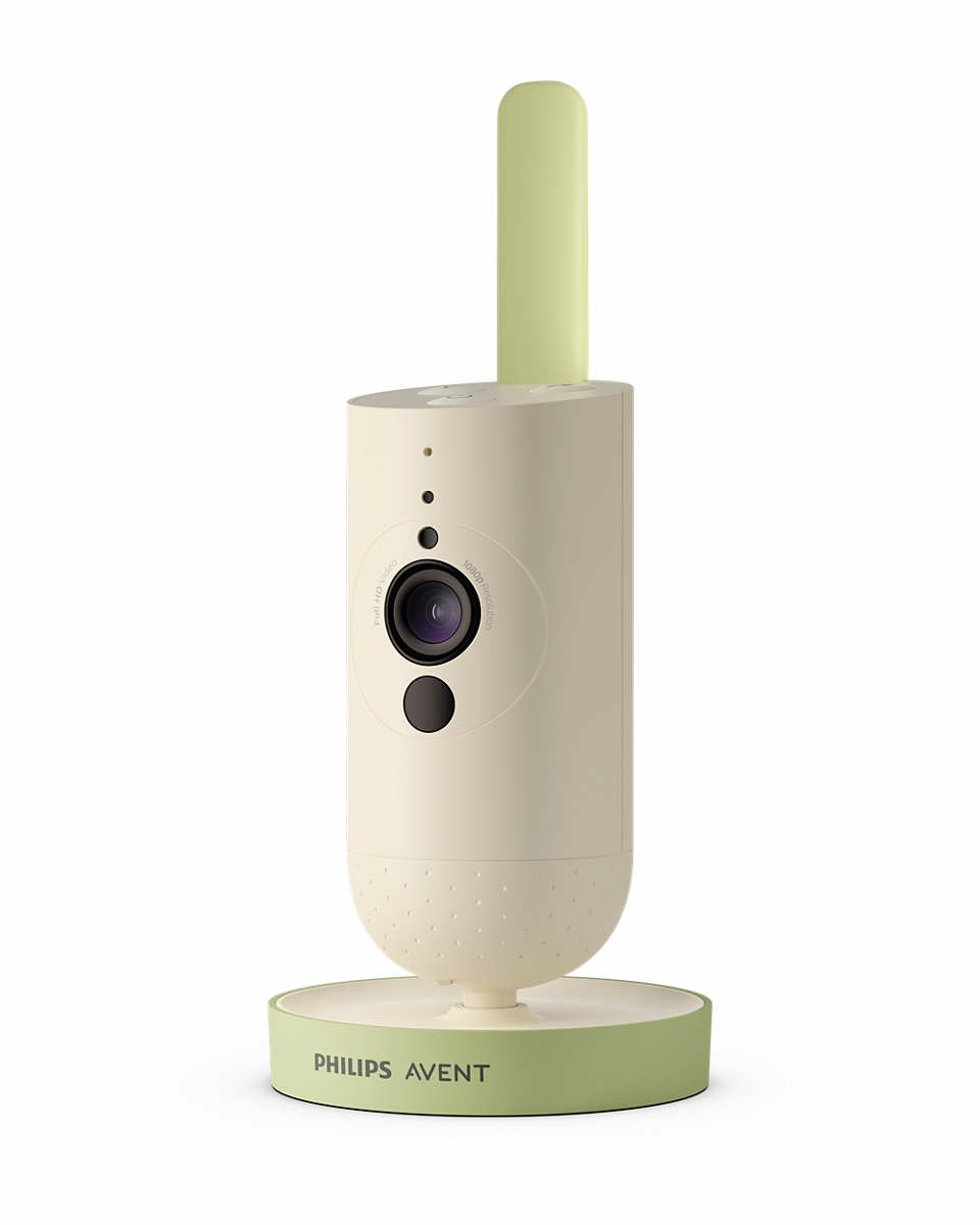 Philips AVENT Baby Monitor SCD643/26 - Videocamera connessa, audio bidirezionale, visione notturna, zoom x2, crittografia sicura