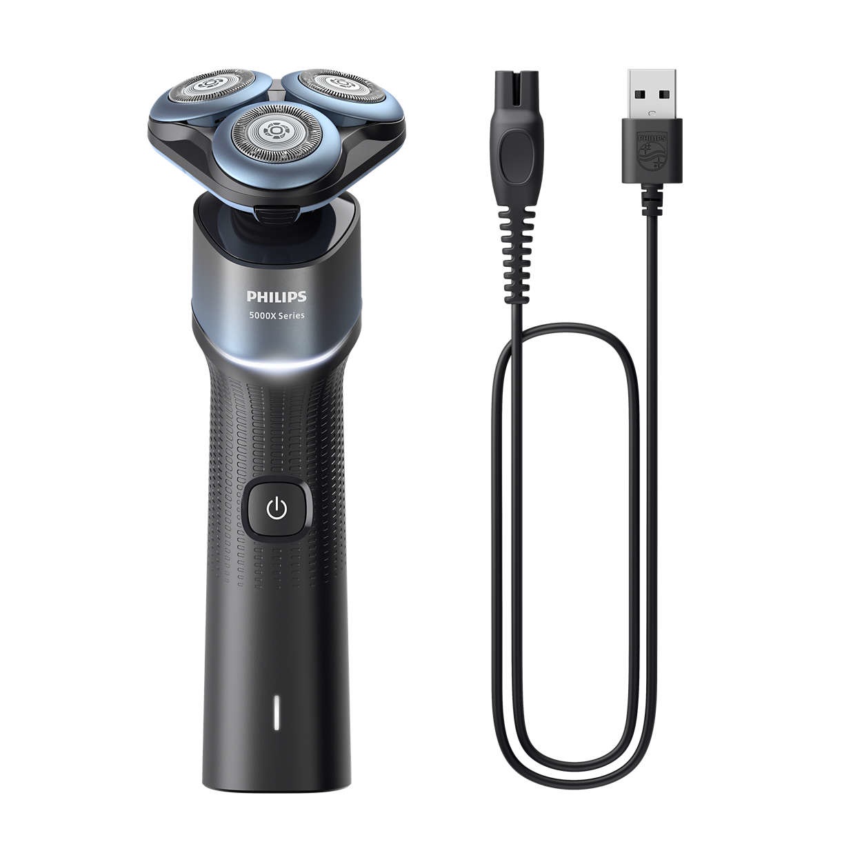 Philips Rasoio Elettrico 5000X Series X5006/00 Wet & Dry Ricaricabile con Autonomia di 50 Minuti e Ricarica Rapida