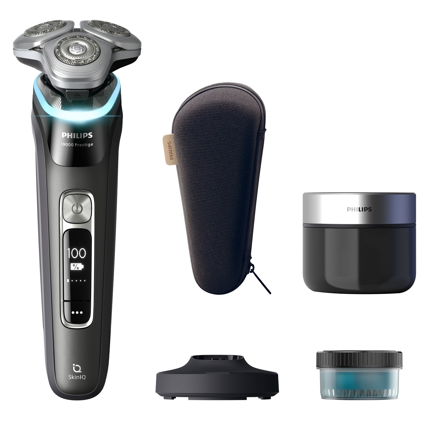 Philips XP9200/30 i9000 Prestige - Rasoio elettrico Wet & Dry con SkinIQ e sistema Lift&Cut