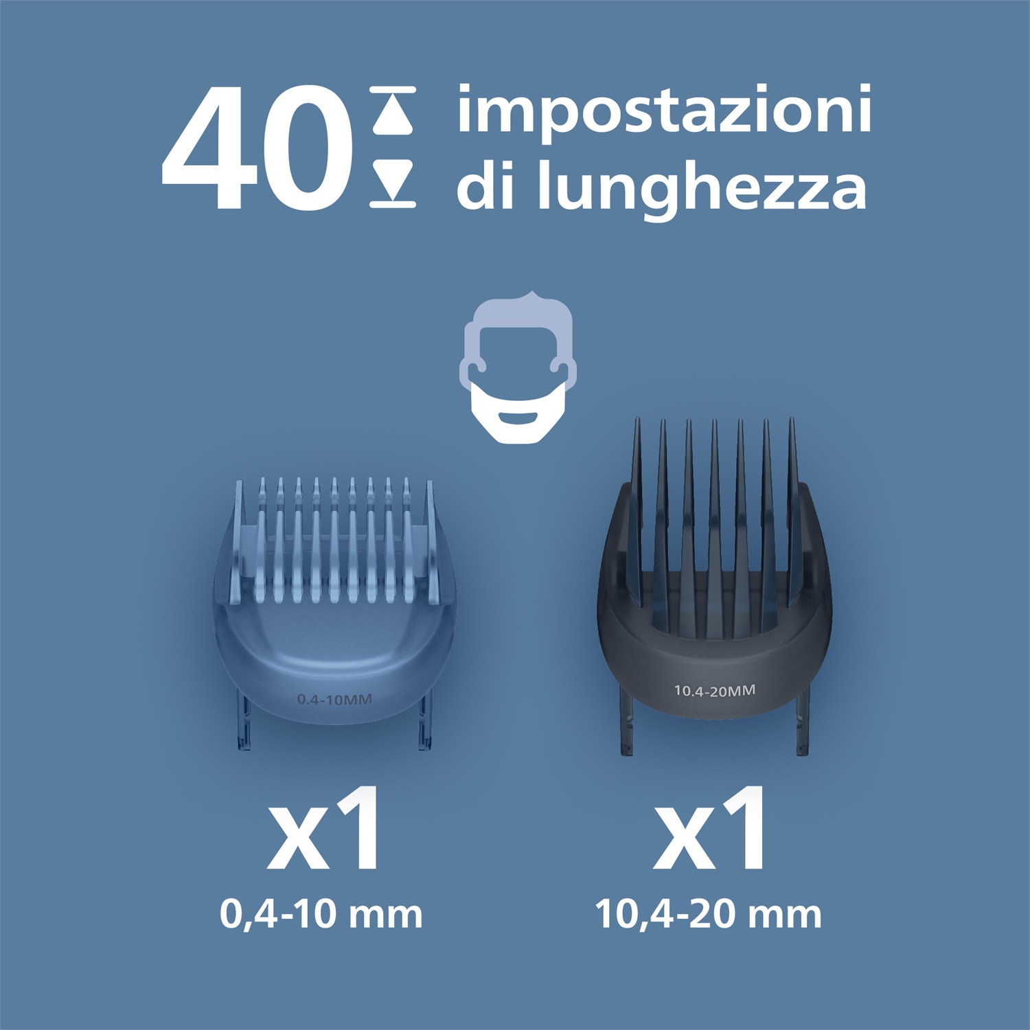 Philips BT5775/15 Regolabarba Serie 5000 con Lame Autoaffilanti e Sistema di Raccolta Peli