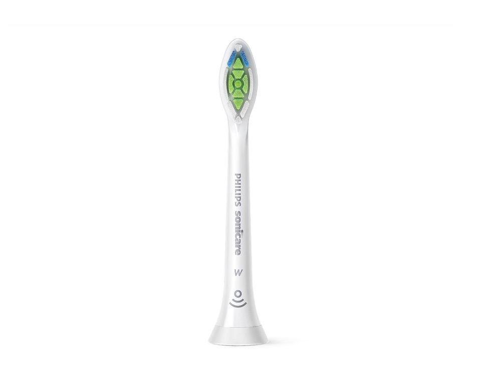 Philips Sonicare W2 Optimal White HX6068/87 - 8 Testine di Ricambio per Sbiancamento Denti, Bianco