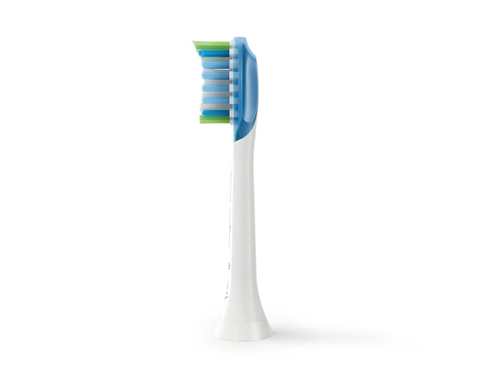 Philips Sonicare C3 Premium Plaque Defence HX9044/87 - Confezione da 4 testine di ricambio bianche per una pulizia profonda e rimozione della placca
