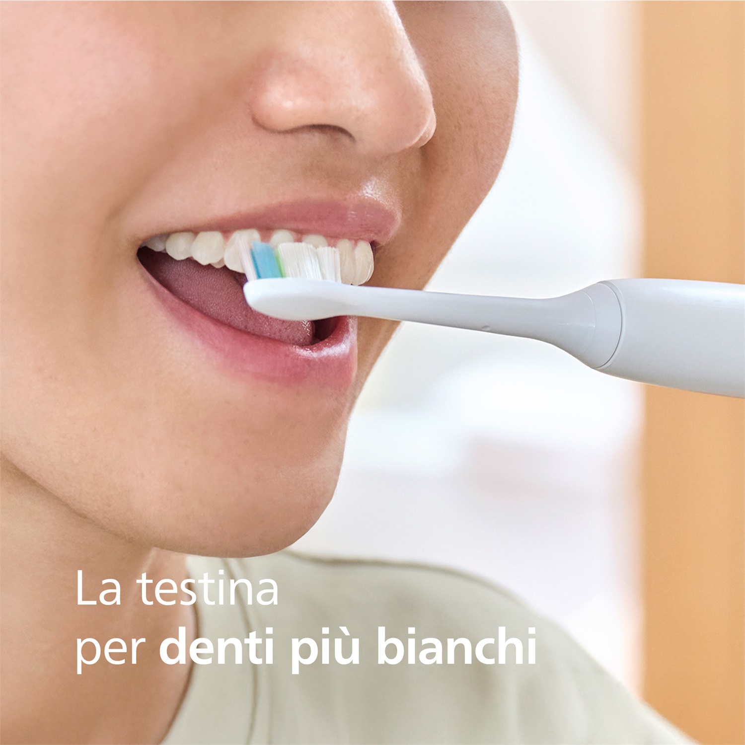 Philips Sonicare W2 Optimal White HX6064/87 - Testine di ricambio originali, confezione da 4, per denti più bianchi