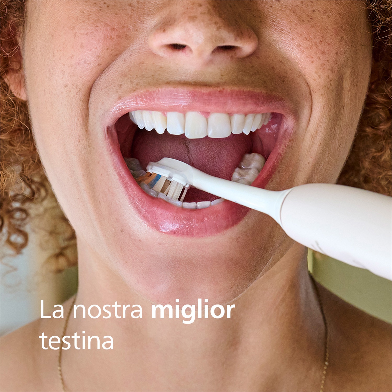 Philips Sonicare A3 Premium All-in-One HX9092/87 - Testine di ricambio bianche, confezione da 2, rimozione placca efficace