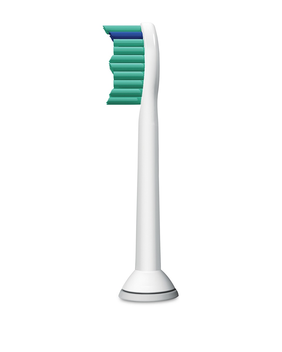 Philips Sonicare C1 ProResults HX6018/87 - 8 Testine di Ricambio Originali, Bianco, Rimozione Placca Efficace