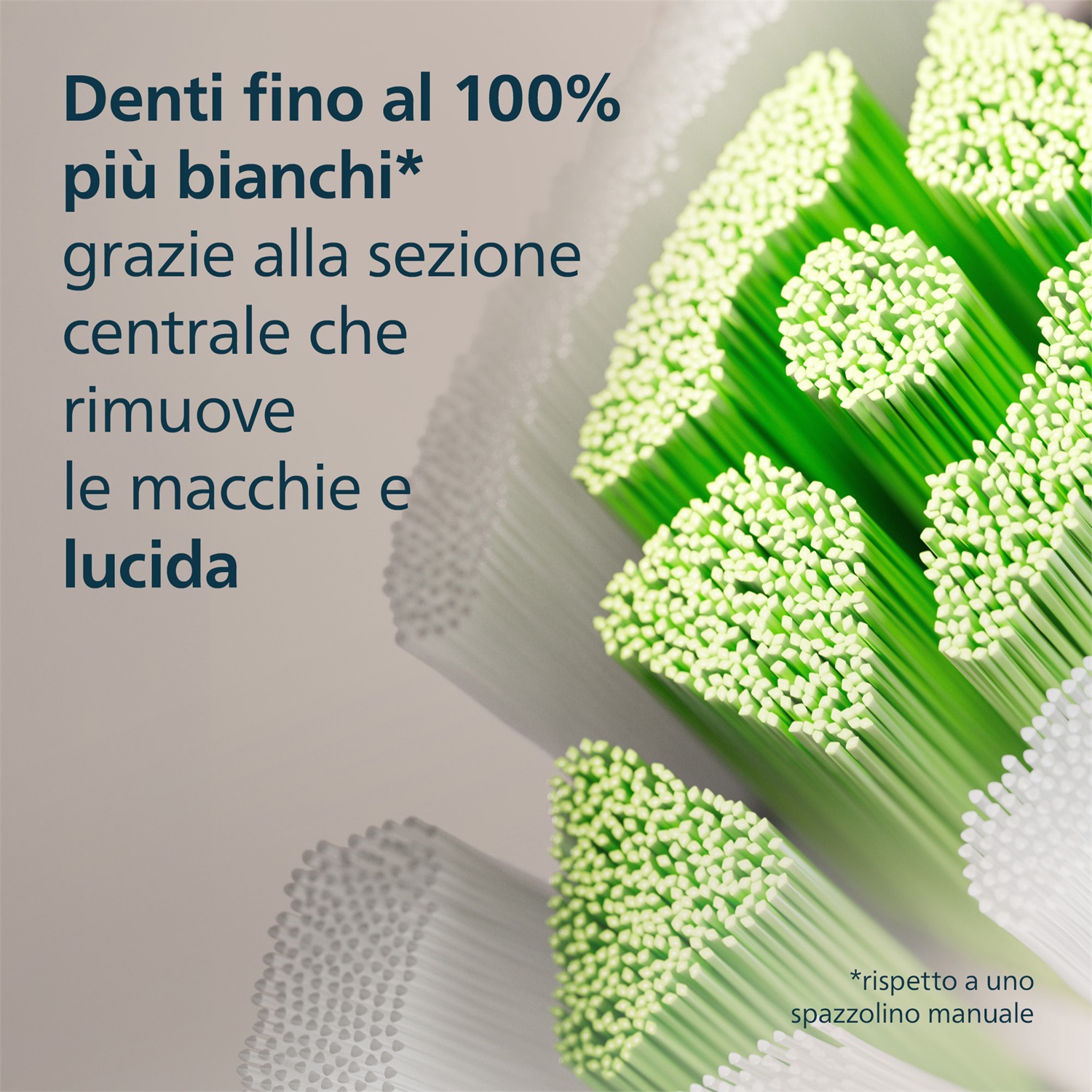 Philips Sonicare W2 Optimal White HX6062/87 - Testine di ricambio originali, confezione da 2, bianco, per una pulizia eccezionale e denti più bianchi