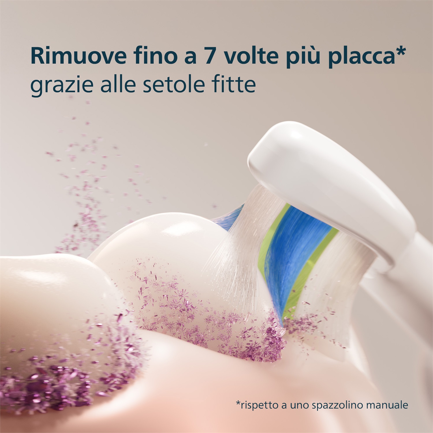 Philips Sonicare W2 Optimal White HX6062/87 - Testine di ricambio originali, confezione da 2, bianco, per una pulizia eccezionale e denti più bianchi