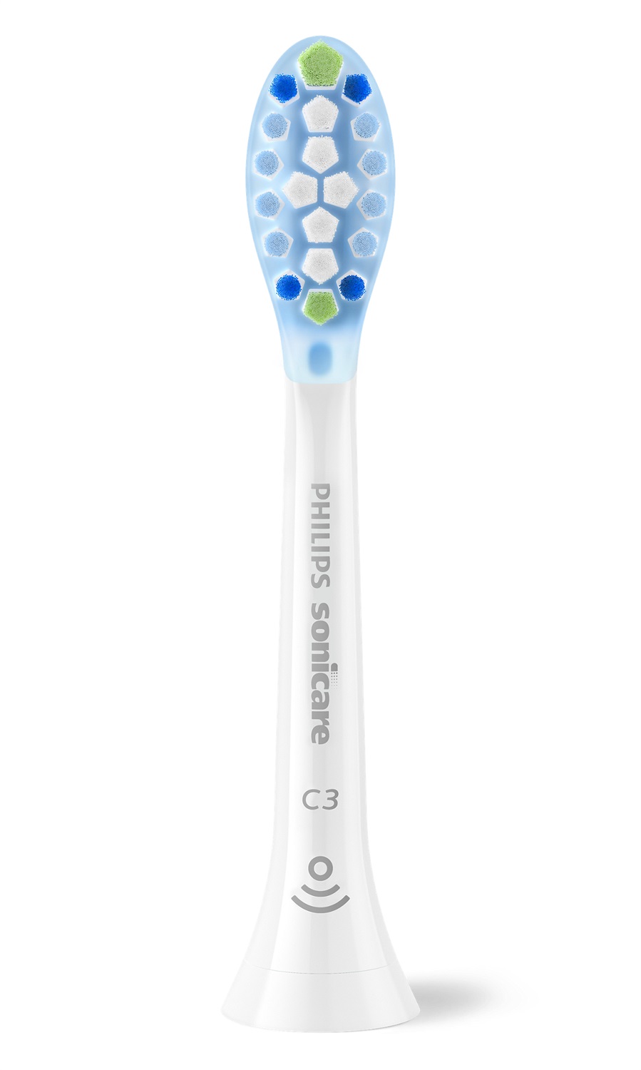 Philips Sonicare C3 Premium Plaque Defence HX9042/87 - Testine di ricambio originali, confezione da 2, bianco